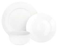 Price & Kensington Simplicity 12 Piece Dinner Set White