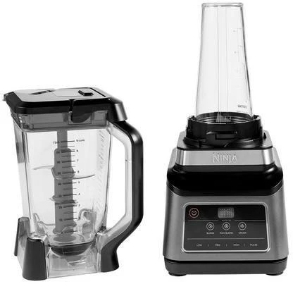 Ninja BN750UK 2-in-1 Blender With Auto-iQ - Black/Silver