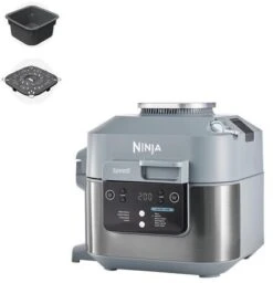 Ninja ON400UK Speedi 10-in-1 Rapid Cooker & Air Fryer - Grey