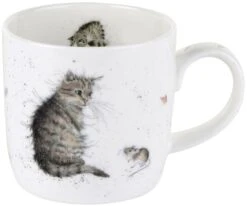 Wrendale Cat And Mouse Mug