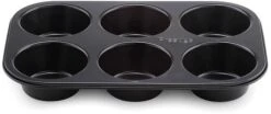 Prestige Inspire Bakeware 6 Cup Jumbo Muffin Tin